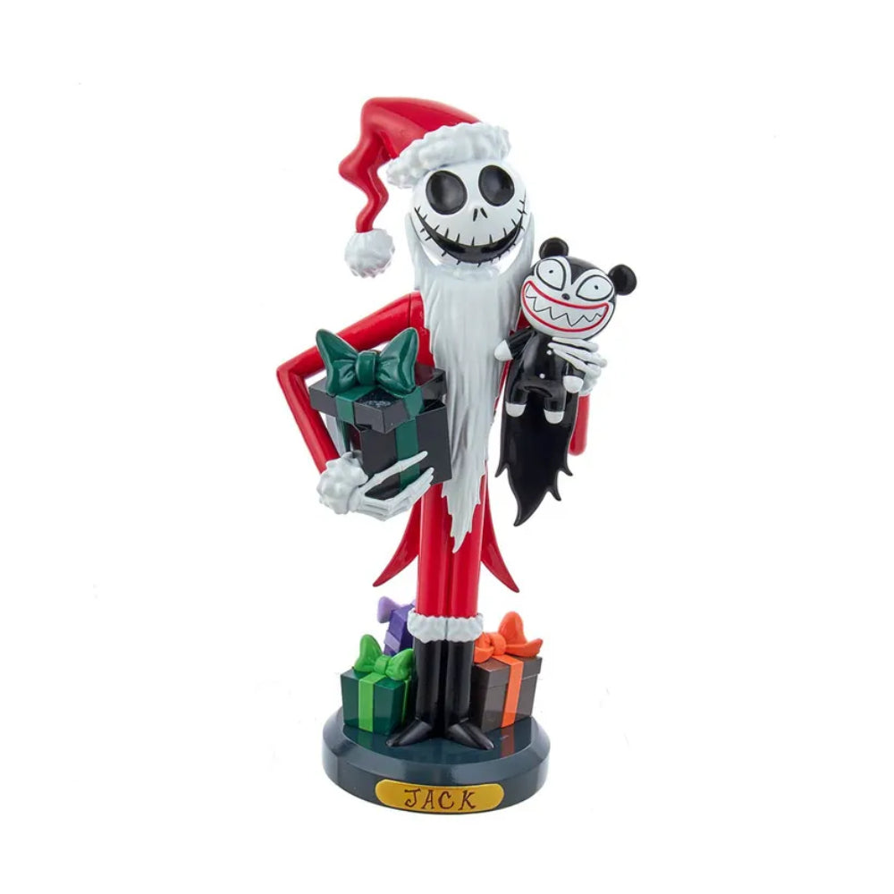 Kurt Adler 10" The Nightmare Before Christmas Jack With Vampire Nutcracker