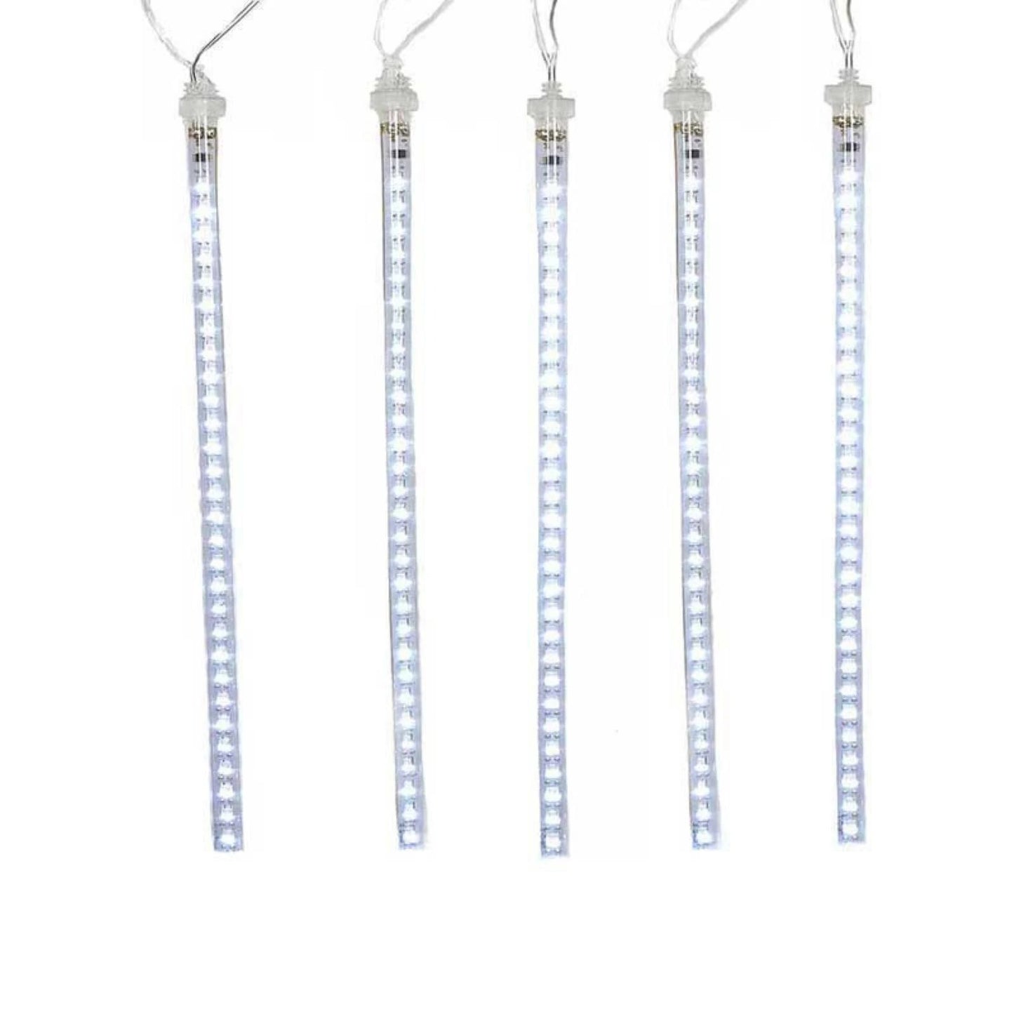Kurt S. Adler 12.5' 60-LED Meteor Shower Snowfall White Light Set (Pack of 5) - Curacao