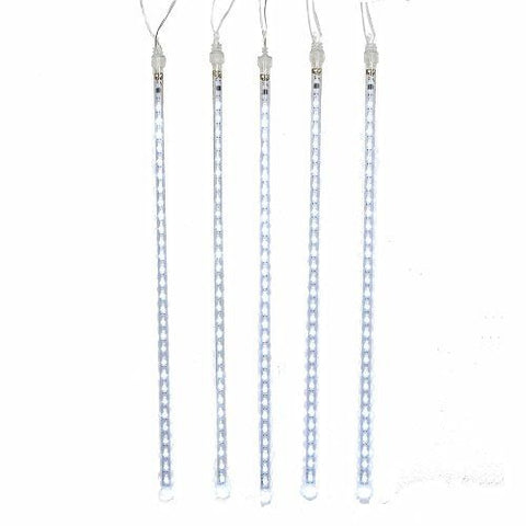 Kurt S. Adler 12.5' 90-LED Meteor Shower Snowfall White Light Set (Pack of 5) - Curacao