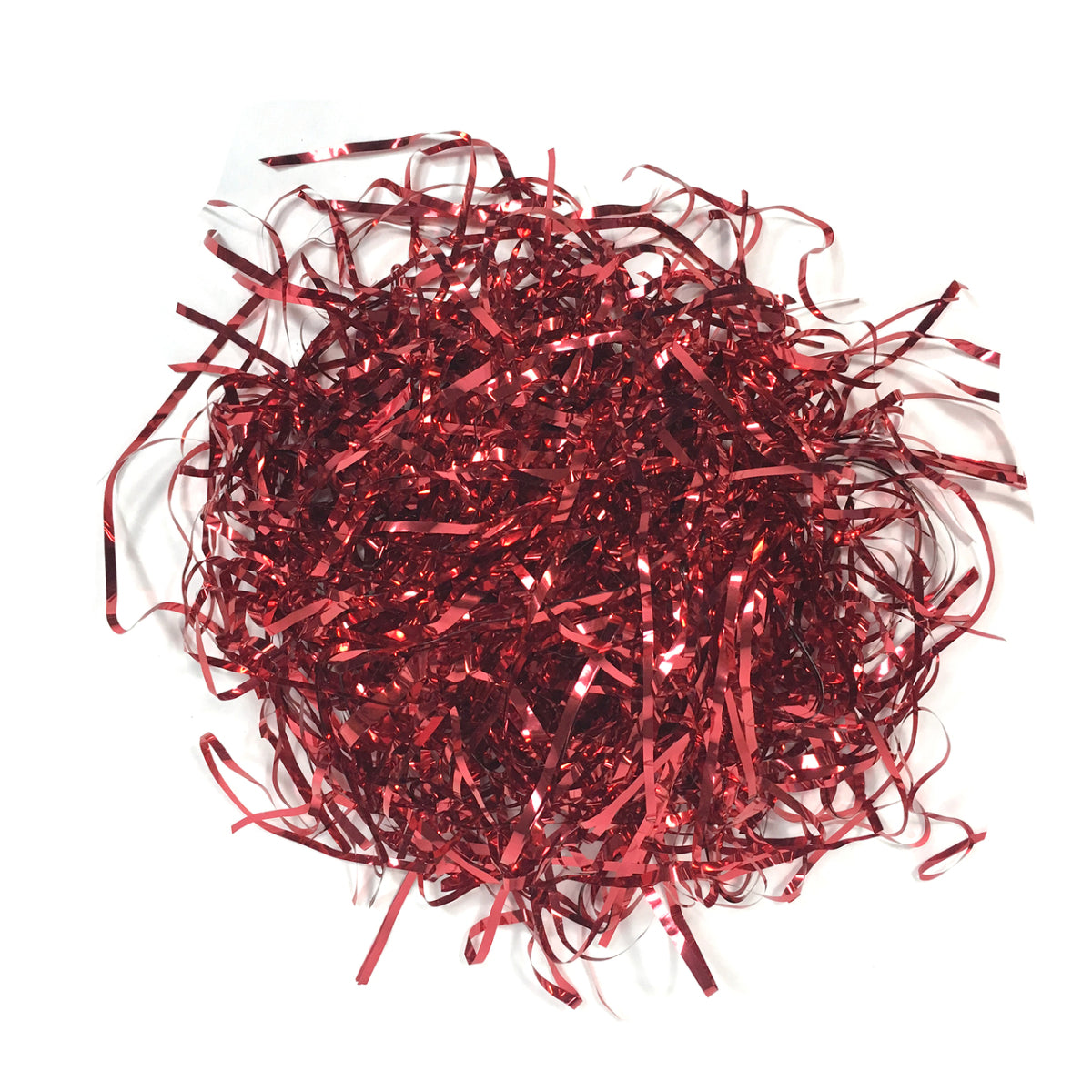 Metallic Shred Bag Filler - Red