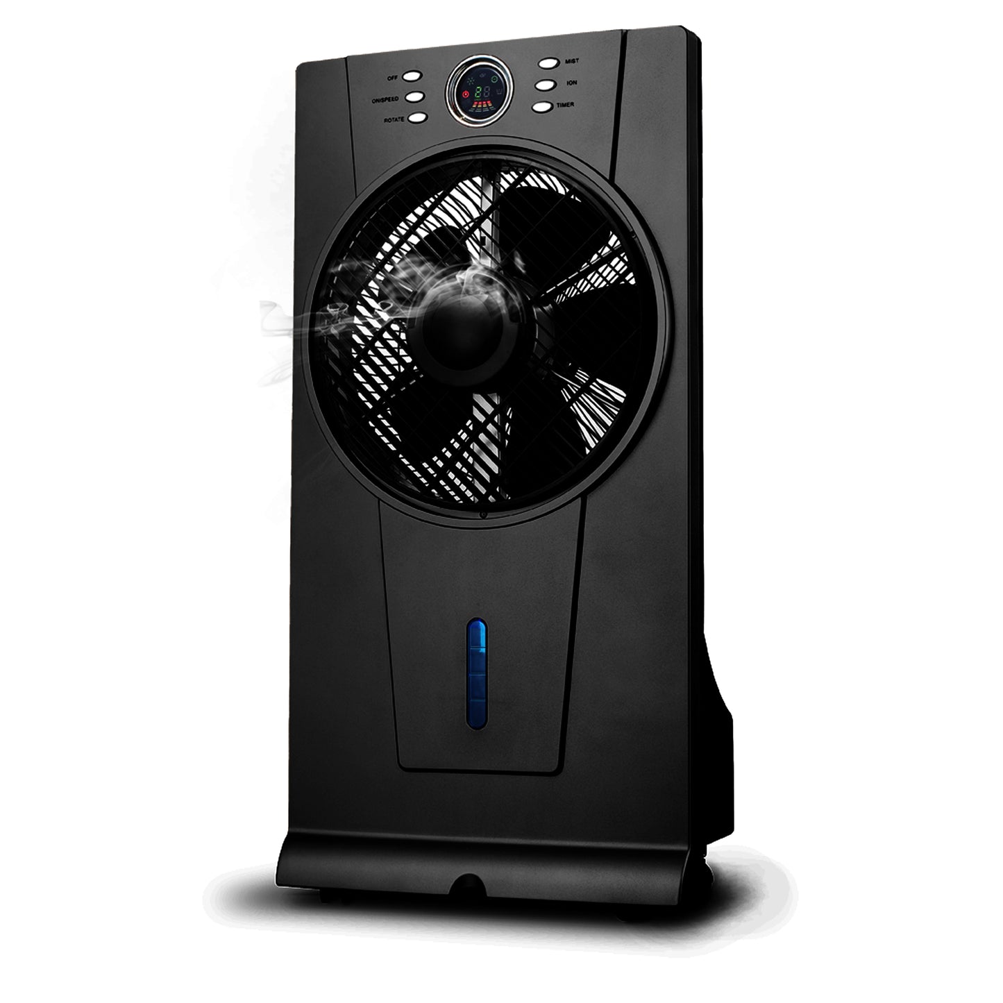 Toscana 31" 3-Speeds Misting Fan with Humidifying Function - Black - Curacao