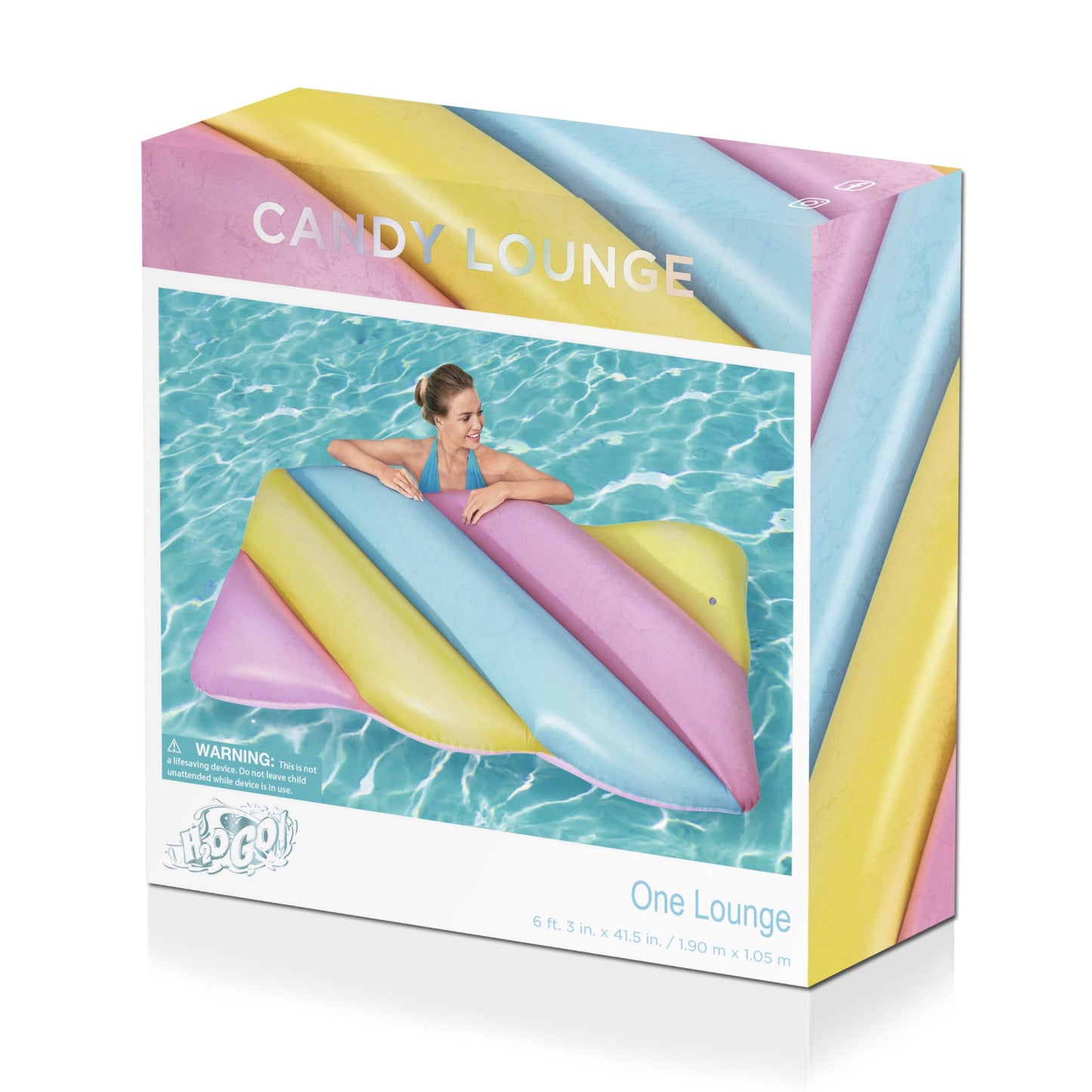 Bestway H2OGO! Candy Pool Lounge - Curacao