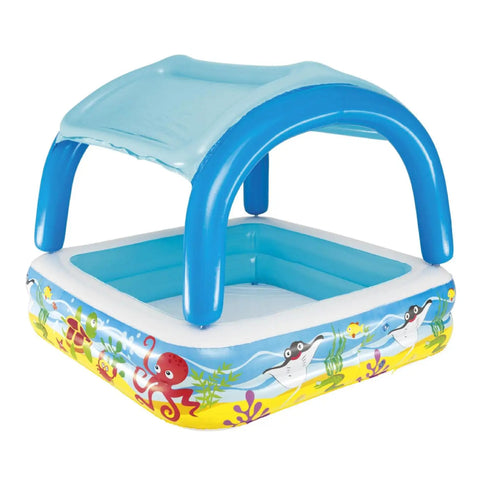 Bestway H2OGO! Inflatable Canopy Play Pool - Curacao