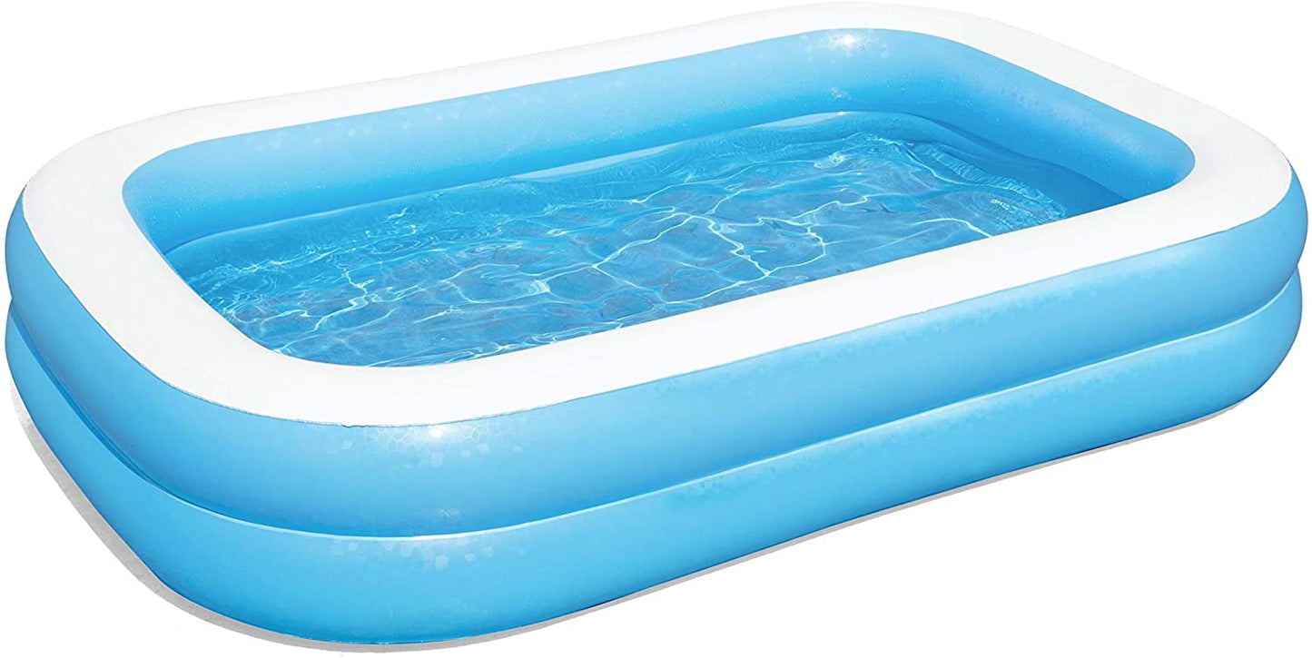 Bestway H2OGO! 8' 7" x 69" x 20" Blue Rectangular Pool - Curacao