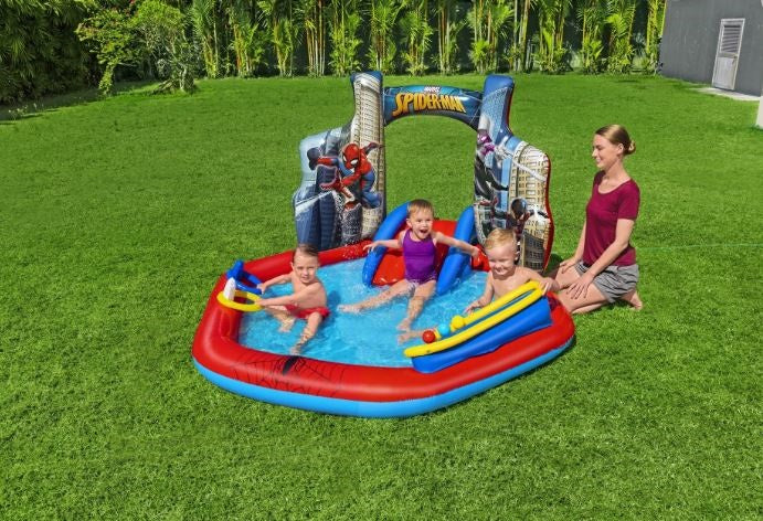 Centro de juegos Spiderman de Bestway