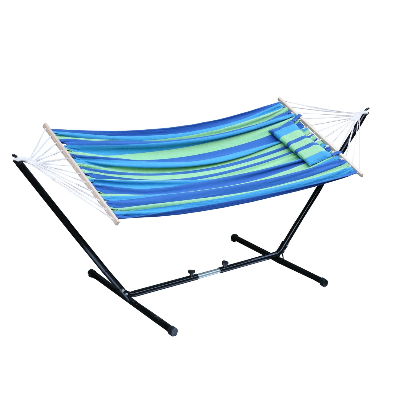 Liaoning Lucky Johnny Hammock Pillow and Adjustable Stand Base Set - Curacao