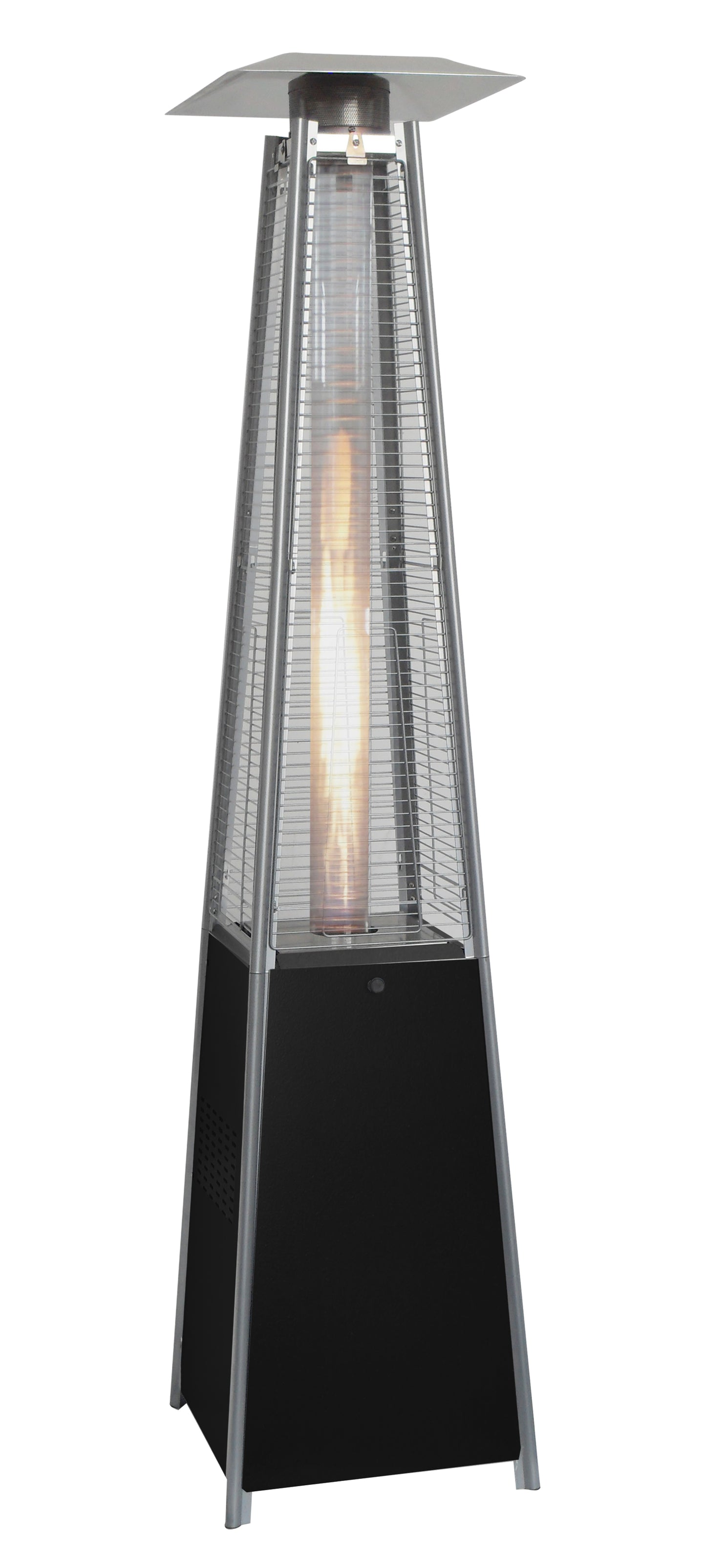 Pyramid Gas Patio Heater black Coated