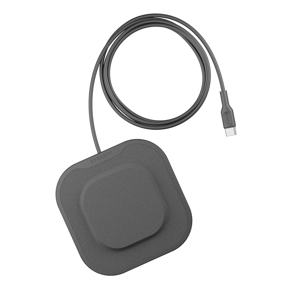 Cygnett PowerBase III 15W Wireless Desk Charger - Black