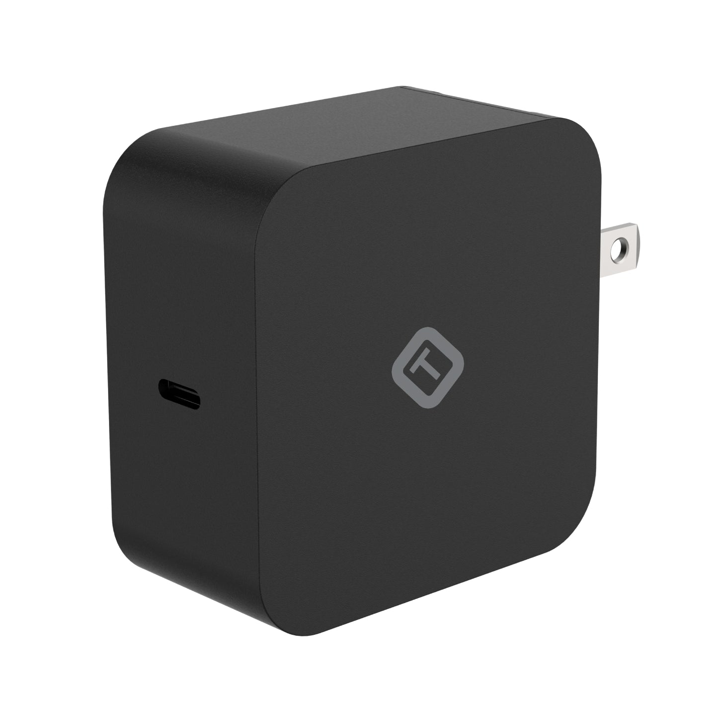 Tekya 45W Power Delivery USB-C Wall Charger Head - Black