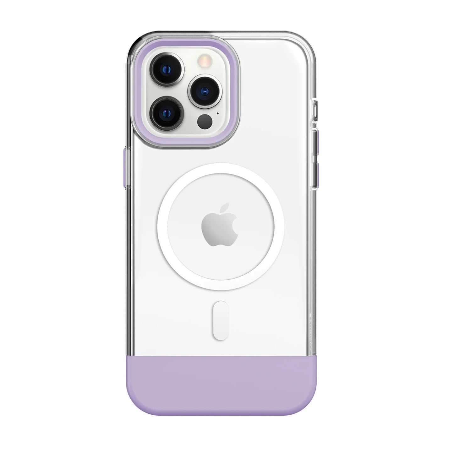 Nimbus9 Ghost 3 MagSafe Case for iPhone 15 Pro Max - Clear/Purple
