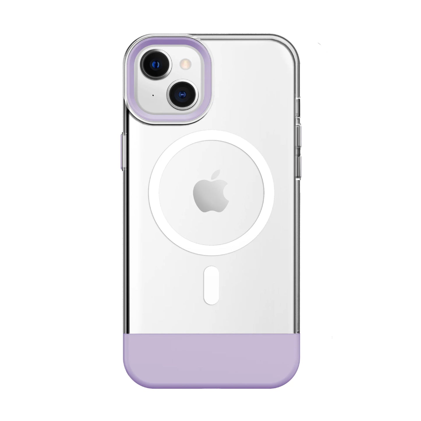 Nimbus9 Ghost 3 MagSafe Case for iPhone 15 Plus - Clear/Purple