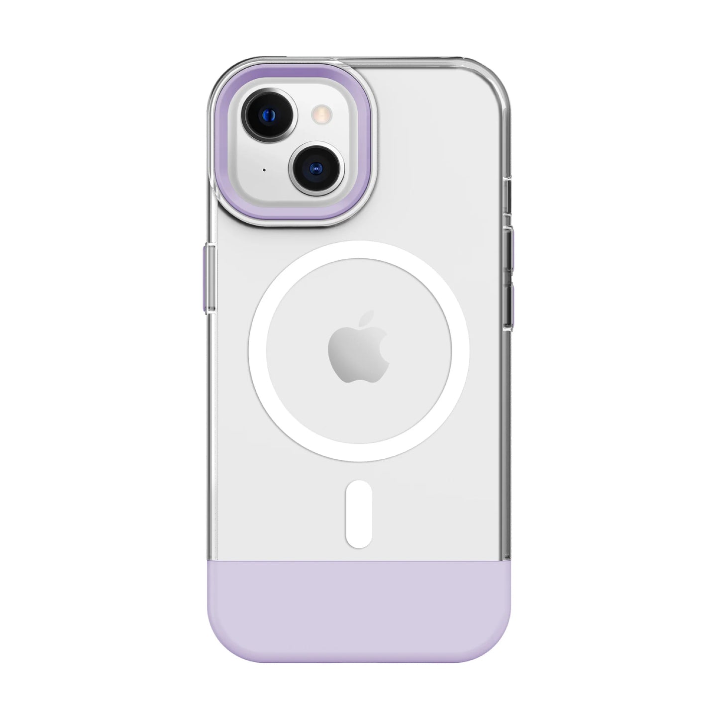 Nimbus9 Ghost 3 MagSafe Case for iPhone 15 - Clear/Purple