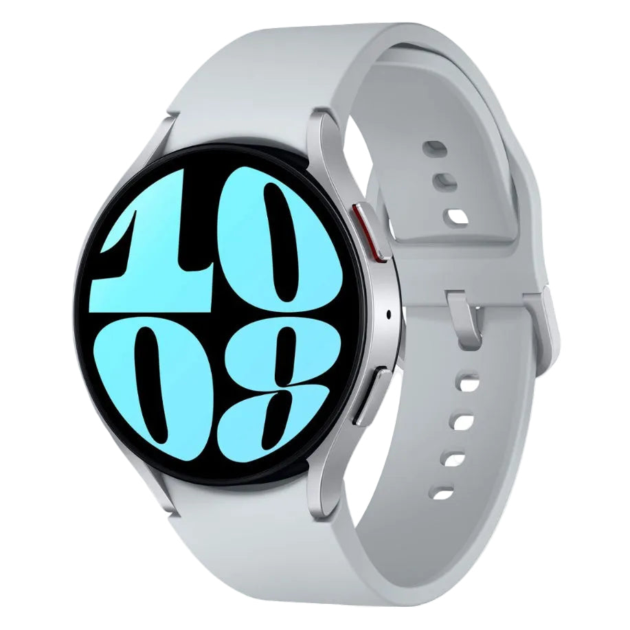 Reloj inteligente Samsung Galaxy Watch6 unisex con caja de aluminio de 43 mm y correa de cuero negra - LTE
