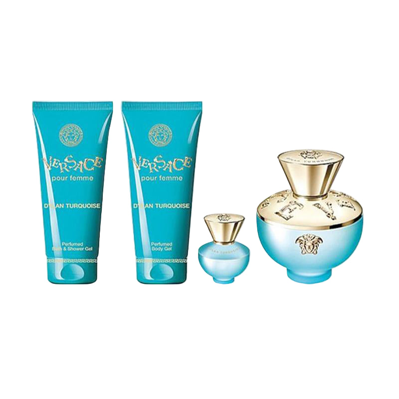 Versace Dylan Blue Women's (4-Piece) Eau de Toilette Spray Gift Set