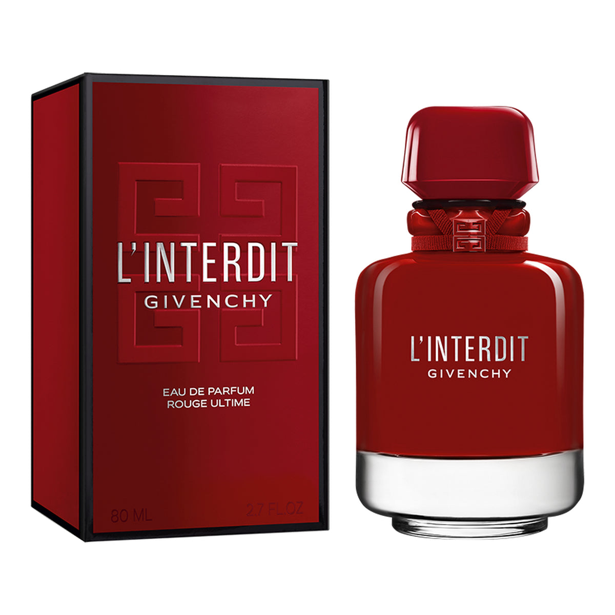 Givenchy L'Interdit Rouge Ultime Eau de Parfum para mujer de 2,7 oz