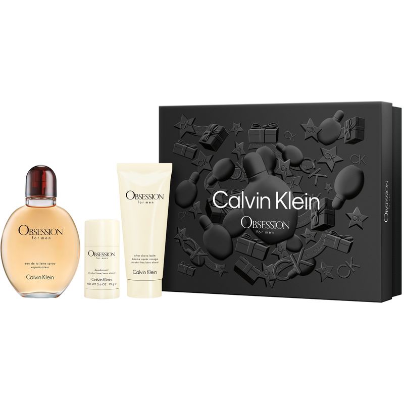 Calvin Klein Obsession Eau de Toilette set de regalo de 3 piezas