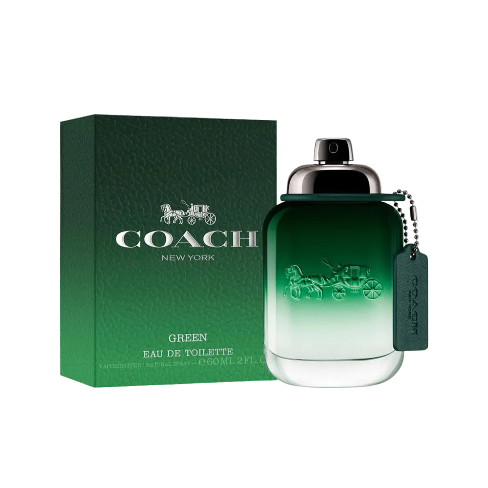 Coach Green Eau de Toilette para hombre, 2 oz