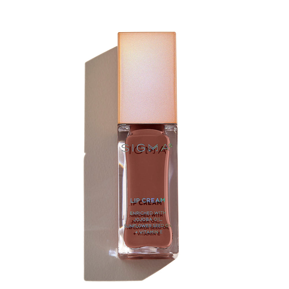 Crema de labios Sigma Beauty - New Mod (brillo cremoso color malva nude)