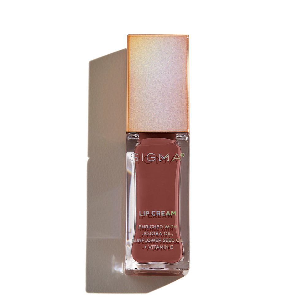 Crema de labios Sigma Beauty - New Mod (brillo cremoso color malva nude)