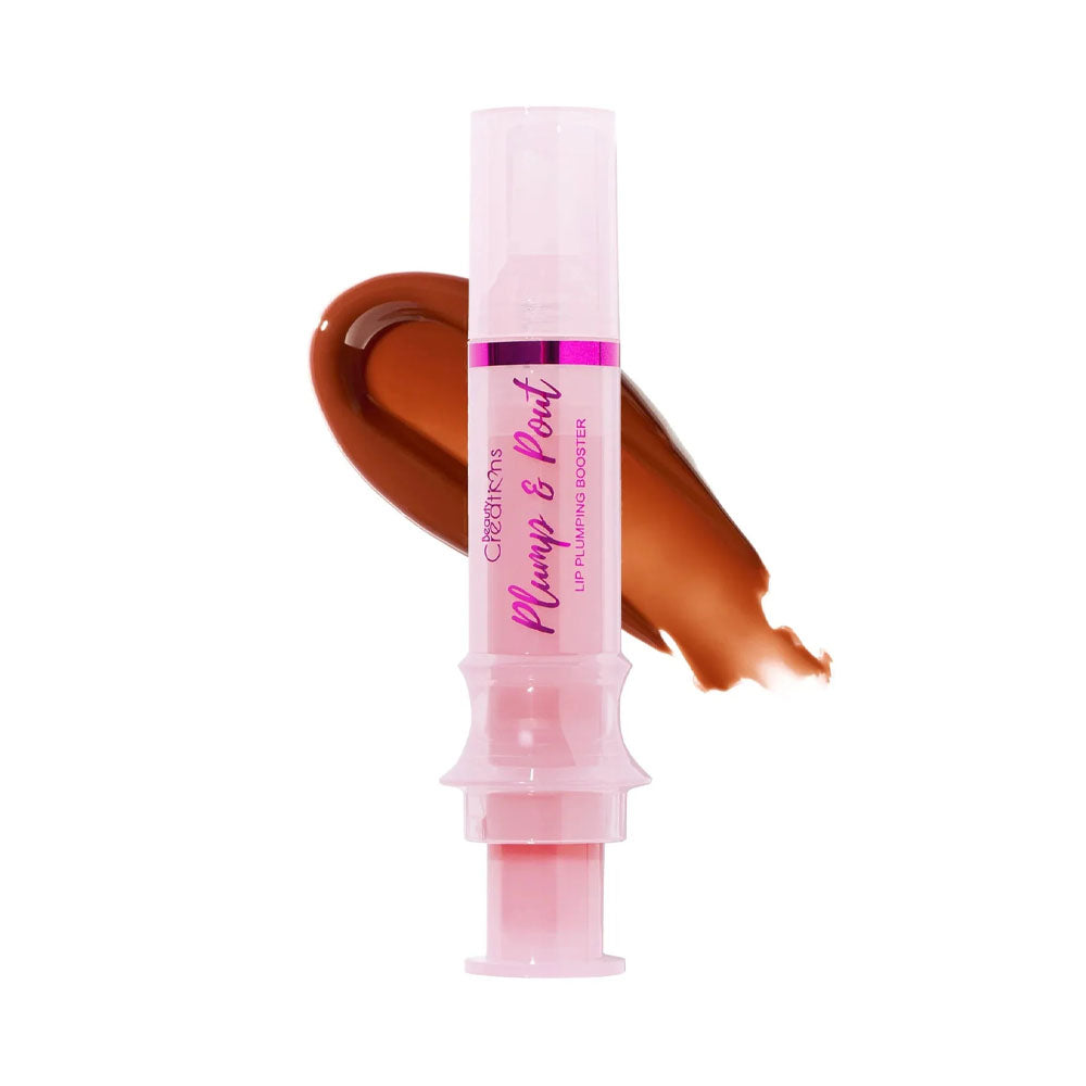 Brillo de labios voluminizador Plump & Pout de Beauty Creations - Brattitude