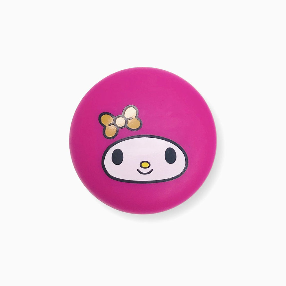 The CrΓΒ¨me Shop My Melody Macaron Lip Balm 0.26 oz - Strawberry Ice Cream