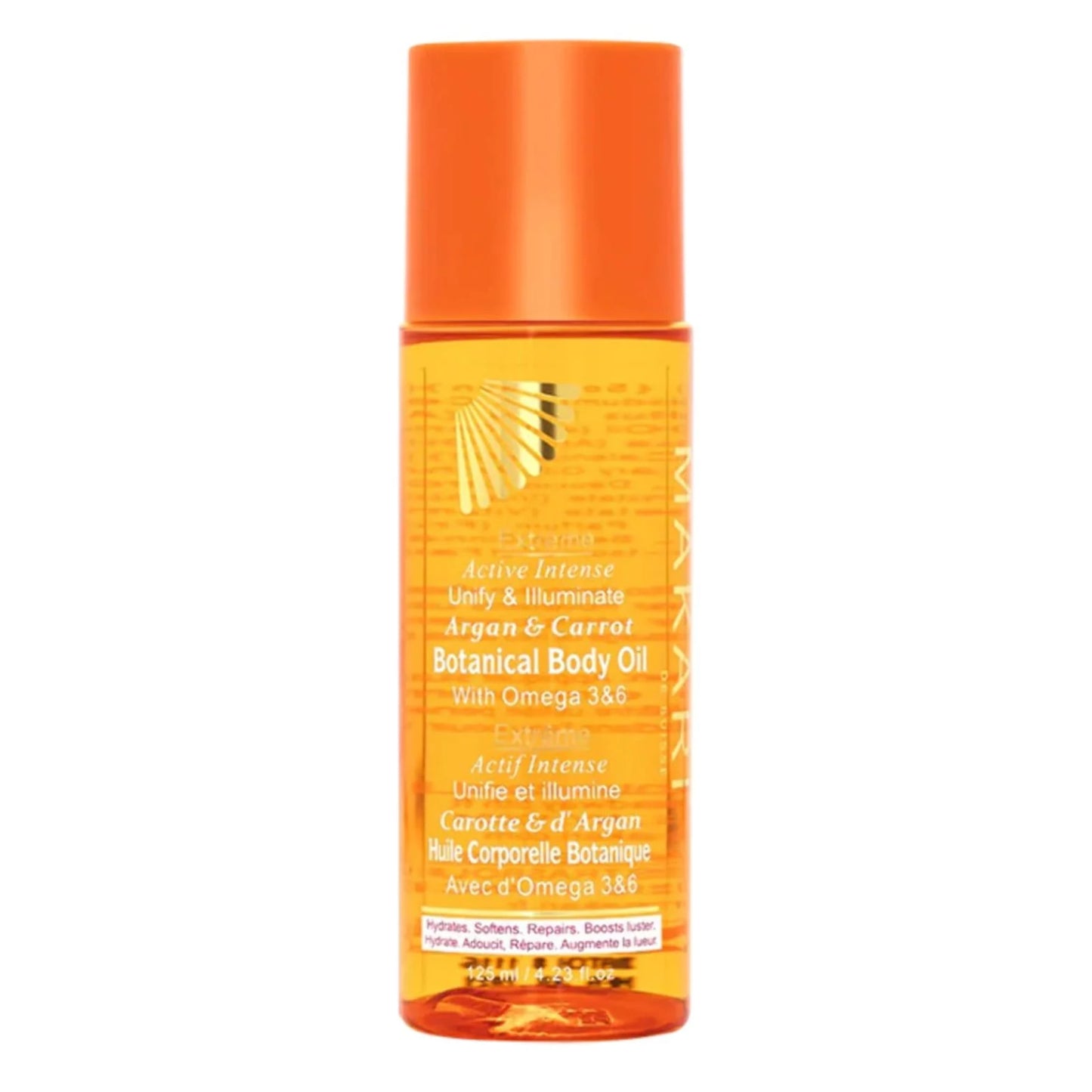 Makari Extreme Active Intense Argan and Carrot 4.23 oz Botanical Body Oil