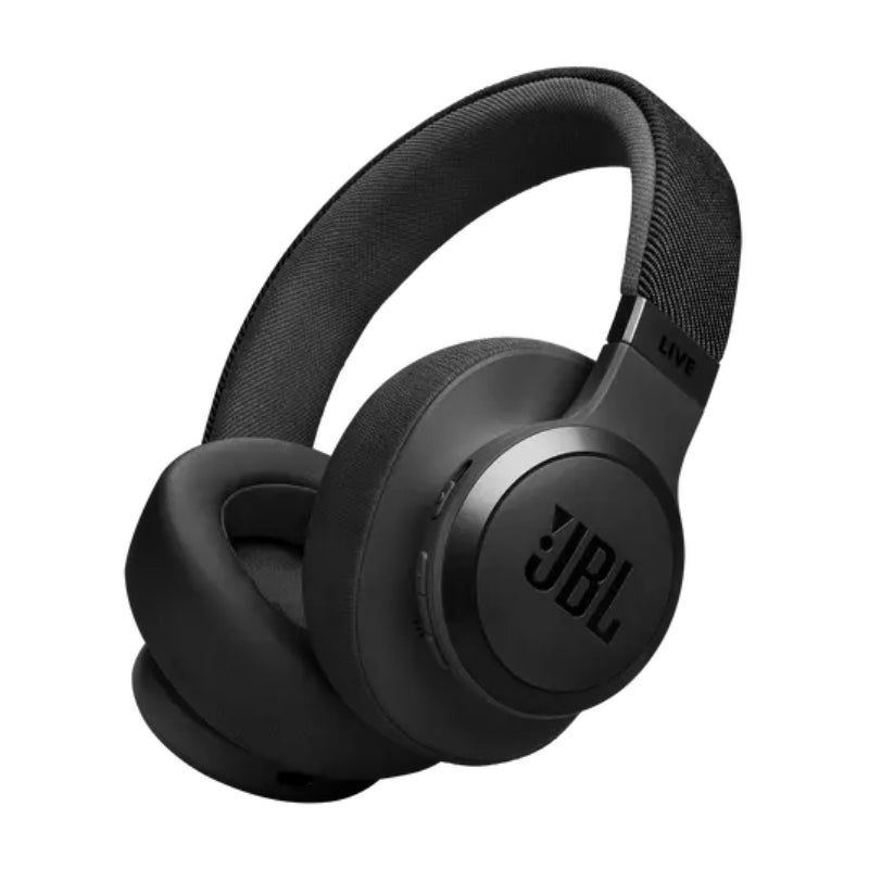 JBL Live 770NC Wireless Over-the-Ear Headphones with Adaptive Noise Cancelling - Black