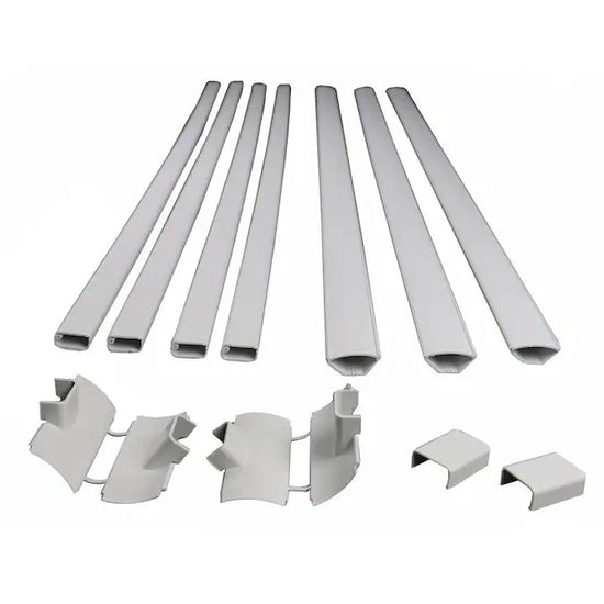 Legrand Wiremold CornerMate Cord Cover Kit - White - Curacao