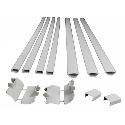 Legrand Wiremold CornerMate Cord Cover Kit - White - Curacao
