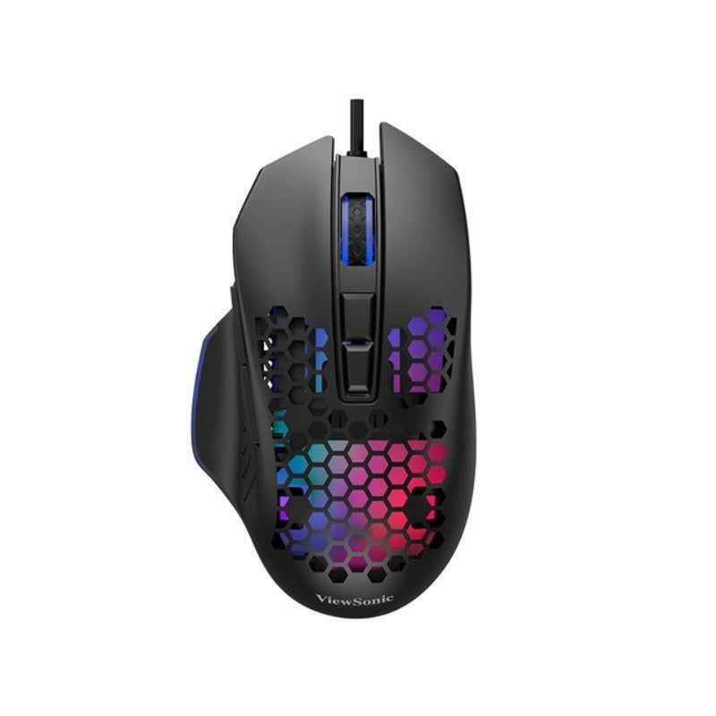 Viewsonic MU910 USB Mouse with LED Backlight - Black