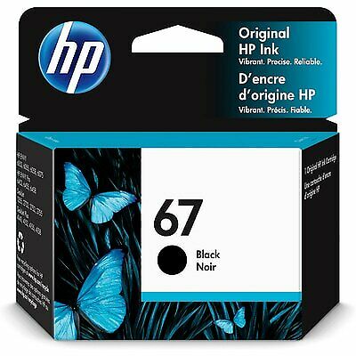 HP 67 5843494 Standard Capacity Ink Cartridge - Black - Curacao