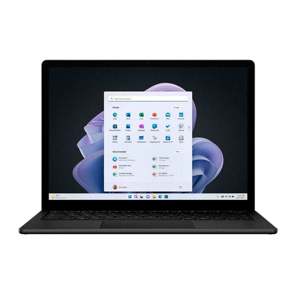 Microsoft Surface Laptop 5 13.5” - Intel Core i5 - 8GB RAM - 512GB SSD - Black