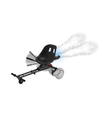 Hover-1 Raptor Buggy Attachment with LED Fog Blasters and Sound Effects - Black