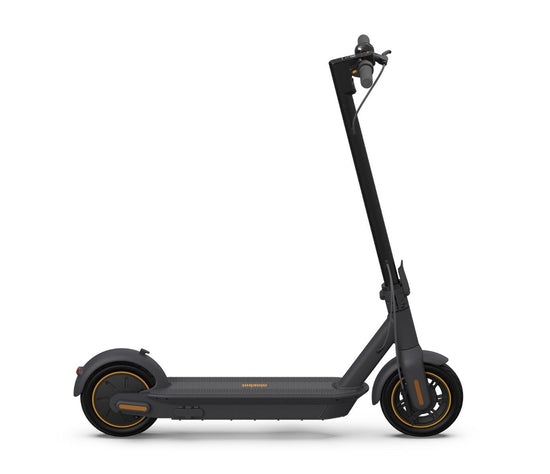 Segway - G30Max Electric Kick Scooter Foldable Electric Scooter w/40.4 Max Operating Range & 18.6 mph Max Speed - Black - Curacao