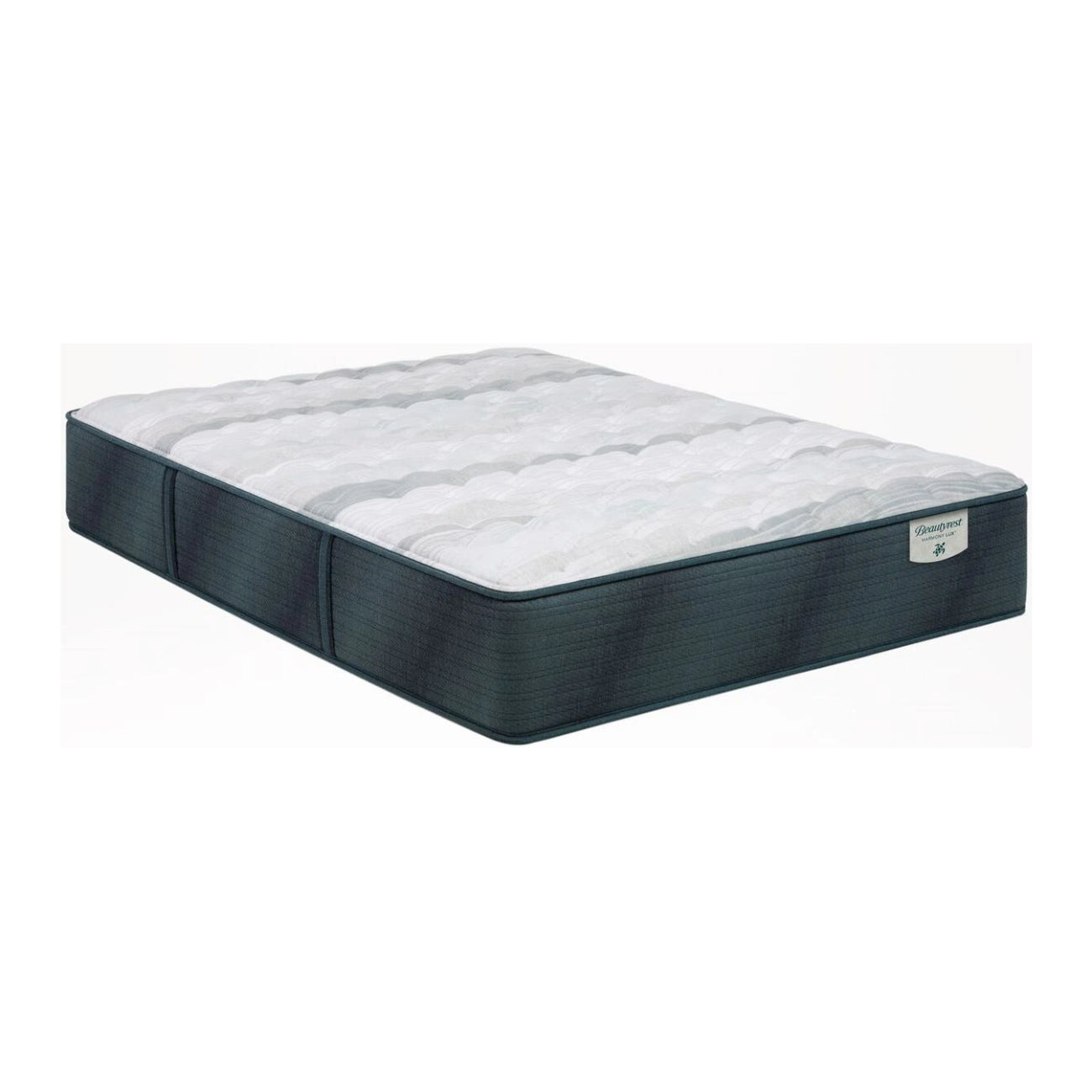Beautyrest Harmony Lux Anchor Island Tight Top Twin Size Firm Mattress - Gray/White