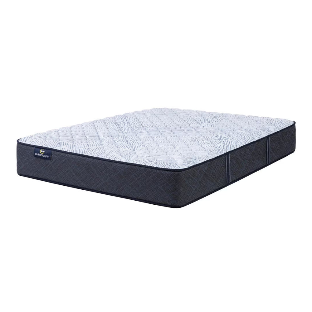 Serta Perfect Sleeper Blue Lagoon Firm Twin XL Mattress - Blue/White