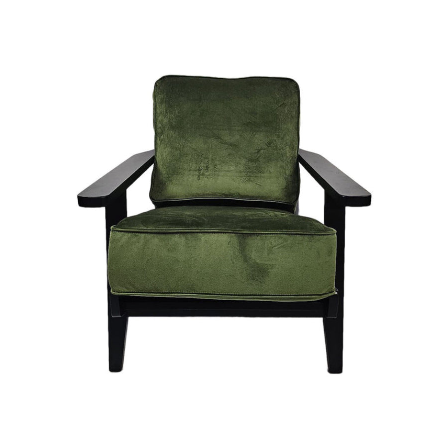 Sebago 20" Metro Armchair by Primitive Collections - Green