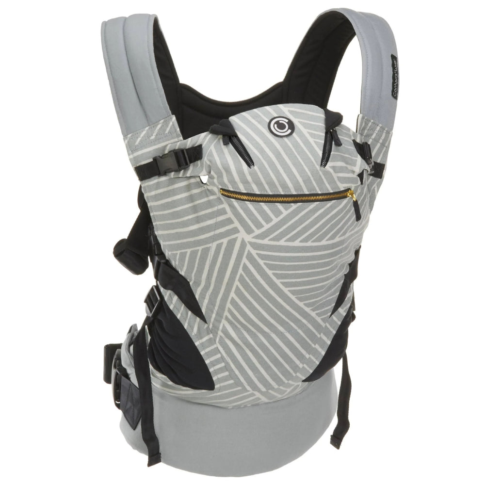 Contours Love 3-Position Baby Carrier - Starburst Gray - Curacao
