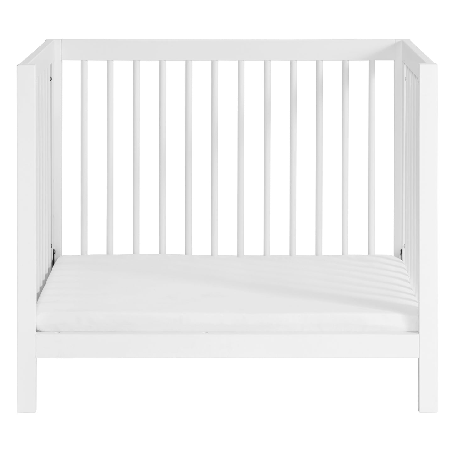 Soho Baby Essential White 4-in-1 Mini Convertible Wooden Crib