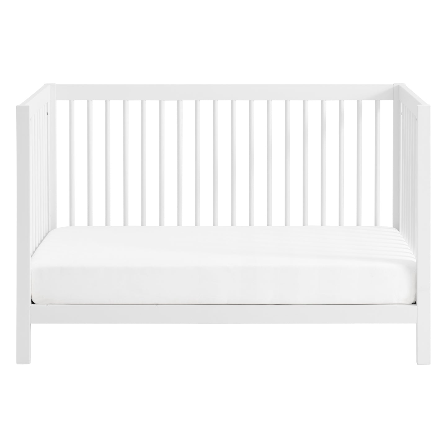 Soho Baby Essential Island White 4-in-1 Wooden Crib