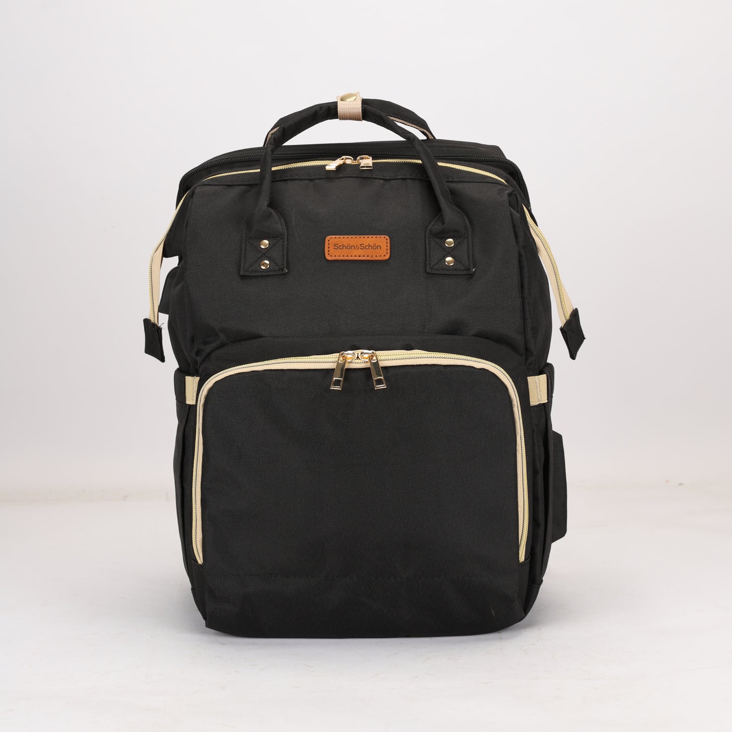 Schon & Schon Diaper Backpack - Black - Curacao