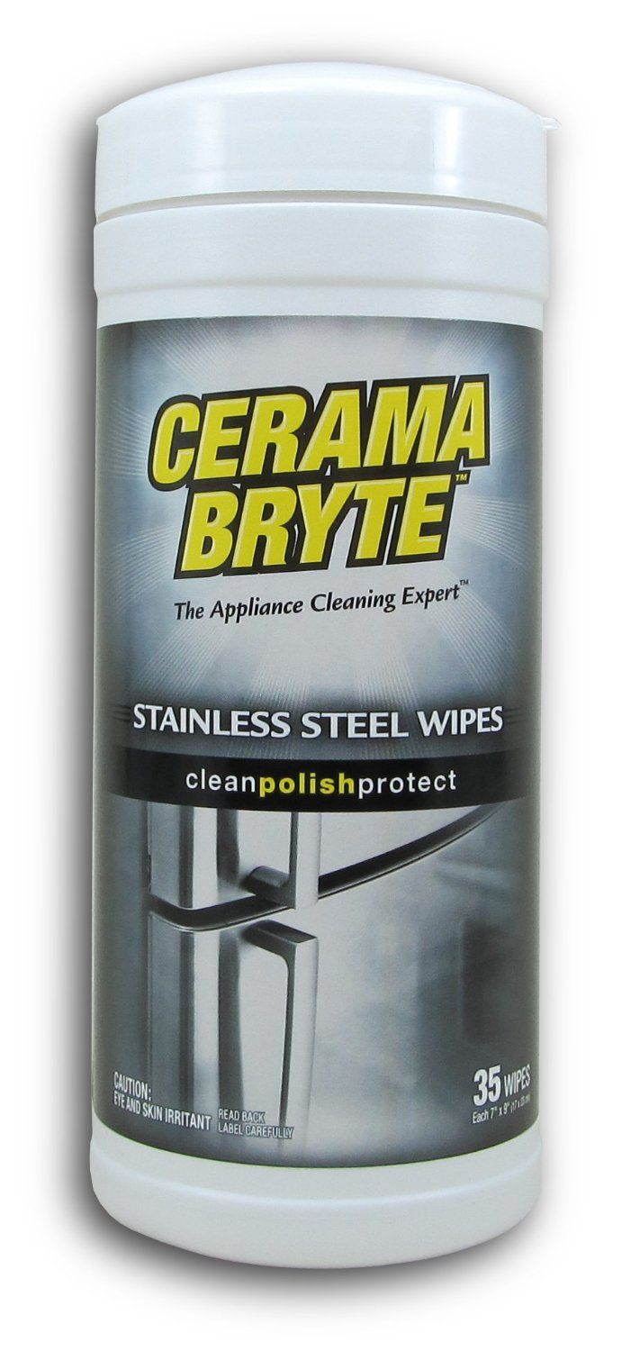 Cerama Bryte WX10X10004 Stainless Steel Wipes - Curacao