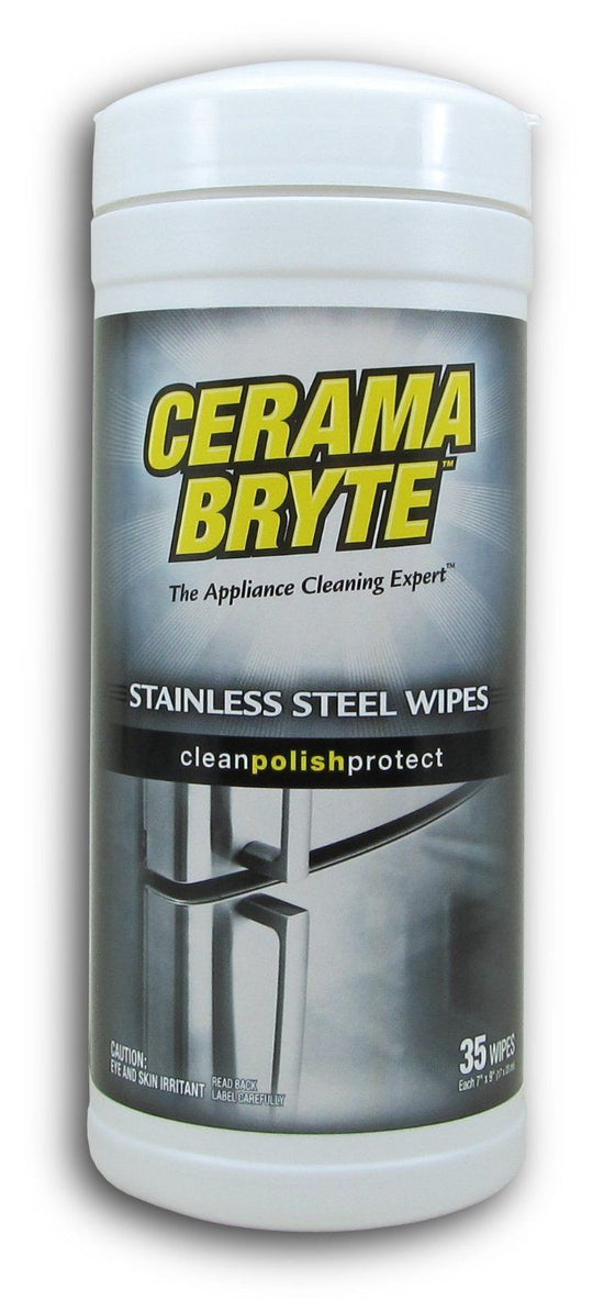 Cerama Bryte WX10X10004 Stainless Steel Wipes - Curacao