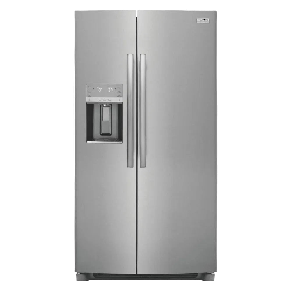 Frigidaire Gallery GRSS2652AF 26 cu. ft. Standard Depth Side by Side Refrigerator - Silver