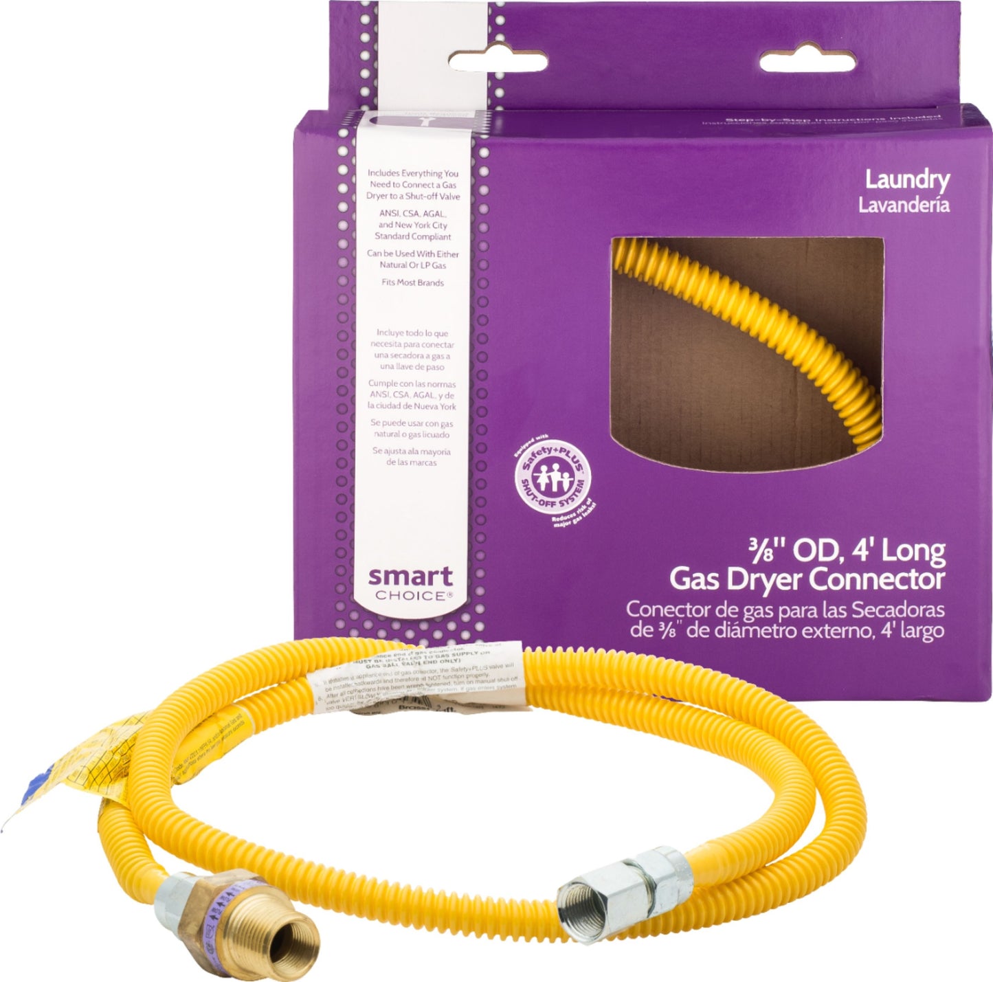 GE PM15X104 4 ft Universal Gas Dryer Installation Kit - Curacao