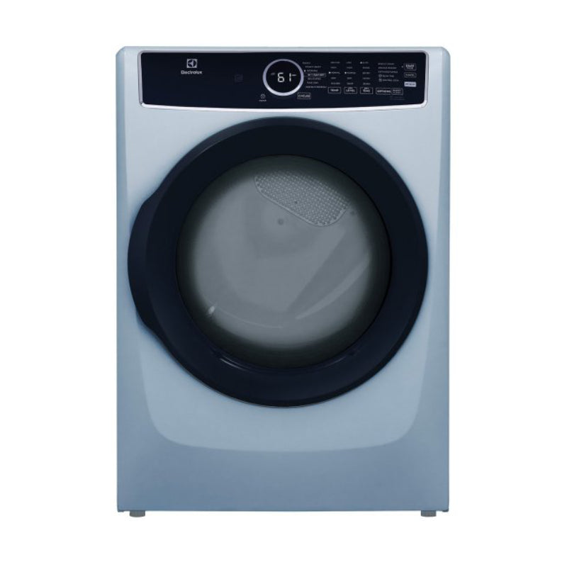 Electrolux ELFG7437AG 8.0 cu. ft. Vented Front Load Gas Dryer - Stackable with Steam and Instant Refresh - Glacier Blue