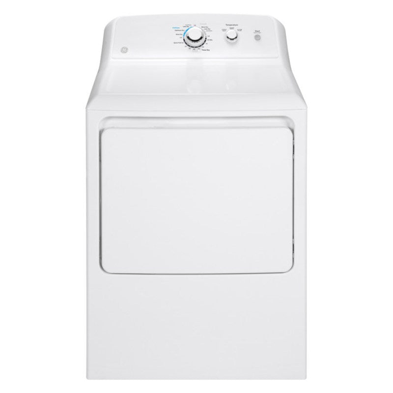 GE GTX33GASKWW 6.2 cu. ft. Front Load Gas Dryer with Up To 120 ft. Venting - White