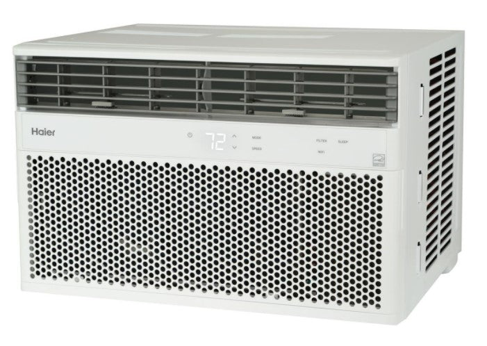 Haier QHEK12AC 12,000 BTU 115-Volt Wi-Fi Enabled Window Air Conditioner - White - Curacao