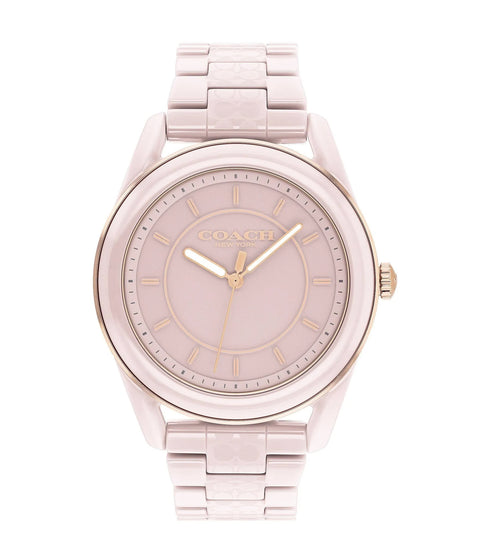 Coach Preston Blush Ceramic Ladies Watch 38mm - Curacao