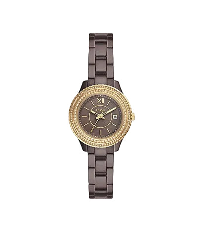 Reloj de pulsera Fossil Stella para mujer de 30 mm en color marrón